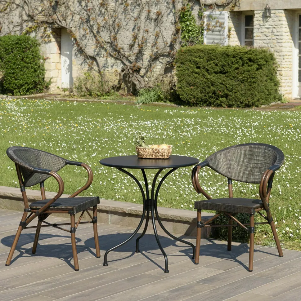 Table de jardin extensible en teck huilé 200/300 cm MACAO