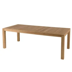 Table de Jardin Teck 220x100x77cm BERGEN ref. 30020832