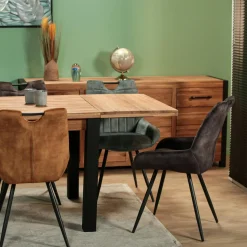 Table de repas en chêne huilé 180 cm FERSCOTT 2