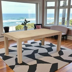 Table de repas Hévéa extensible 190/250x100x76cm ATTAN