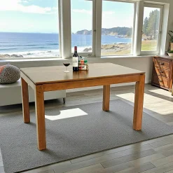 Table de repas Hévéa 135x90x76cm HELENA