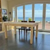 Table de repas rectangle Hévéa 140x90x76cm HELENA