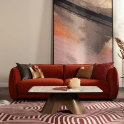 Table en céramique blanche 180-240 cm SEMPIONE
