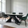 Table extensible céramique - pied origami 180-280 cm LOMBARDIE