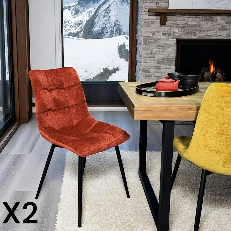 Table extensible en céramique forme ovale effet bois 140-200 cm LOMBARDIE