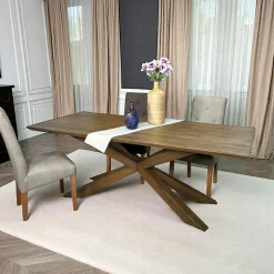 Table mikado en chêne 220 cm MANHATTAN