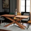 Table mikado en chêne 180 cm OKA