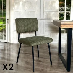 Table ovale pied central croisé 150 cm RALF