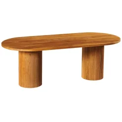 Table ronde moderne pied central 130 cm IENA