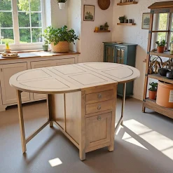 TABLE TRADITION ovale pliante 90cm