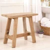 Tabouret en teck NARA