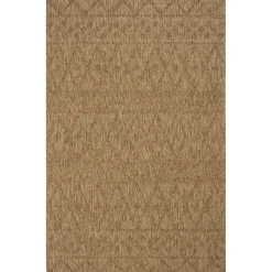 Tapis beige motifs losanges – franges, 120x180 cm ISTANBUL