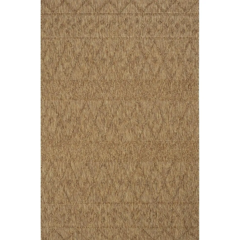 Tapis beige motifs losanges – franges, 120x180 cm ISTANBUL