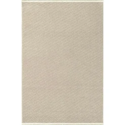 Tapis de salon crème – tissage texturé, 120x180 cm ISTANBUL