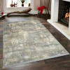 Tapis de salon gris beige – moiré, 160x230 cm ISTANBUL