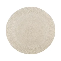 Tapis d'extérieur en plastique recyclé - teinte sable MENDOZA