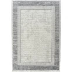 Tapis gris motifs géométriques – 120x180 cm ISTANBUL