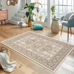 Tapis oriental gris patiné – vintage, 160x230 cm ISTANBUL