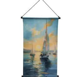 Toile kakemono voiliers 60x90 cm