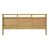 Tête de lit Hévéa pour lit couchage 160 186x4,5x80cm HELENA