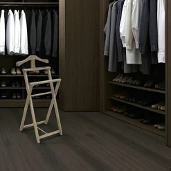 Valet de chambre pliable hévéa TRADITION
